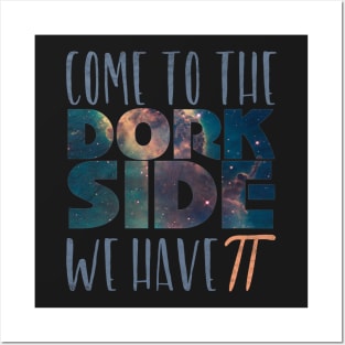 Pi Day Dork Side Tee Shirt Gift Posters and Art